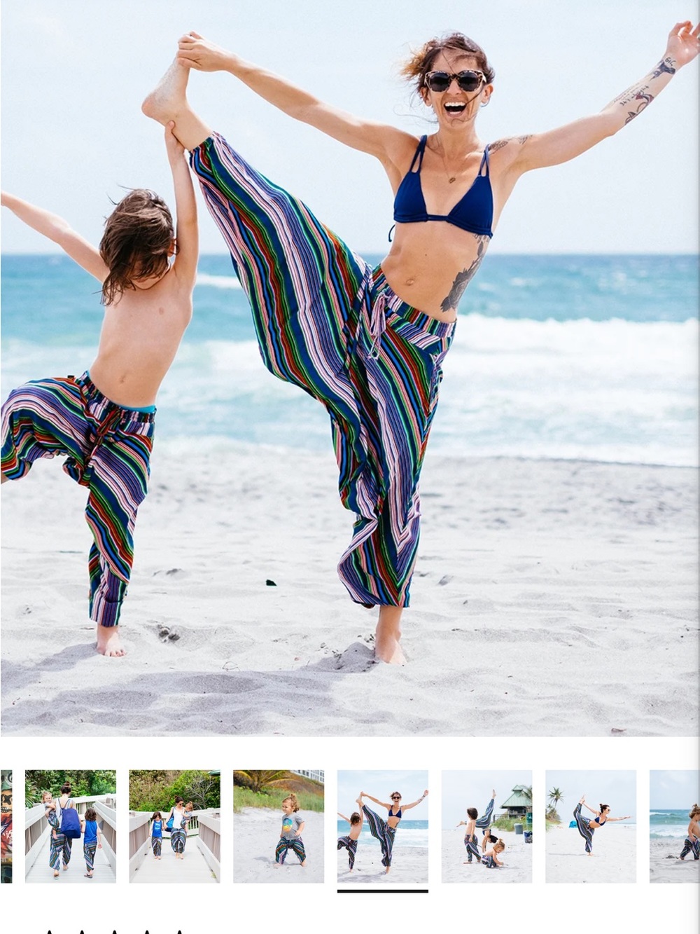 3-Pair Bundle - Buddha Pants Savannah Harem Pants Size Medium